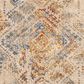 Surya Tuscany 7"10" x 10"3" Blue, Orange and Cream Area Rug, , large