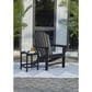 Ashley Sundown Treasure Adirondack Chair in Black, , large