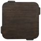 Steve Silver Furniture Salina Square End Table in Espresso, , large