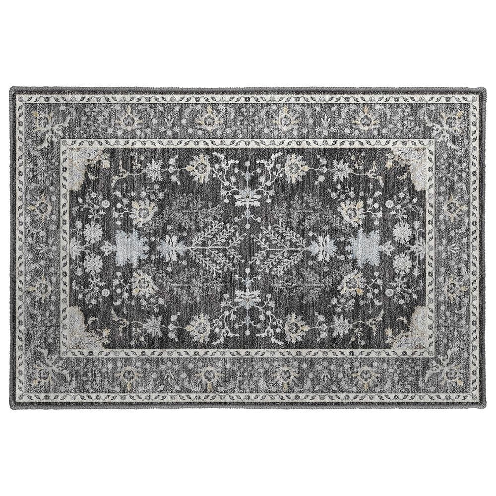Dalyn Rug Company Hatay 1"8" x 2"6" Charcoal Area Rug, , large