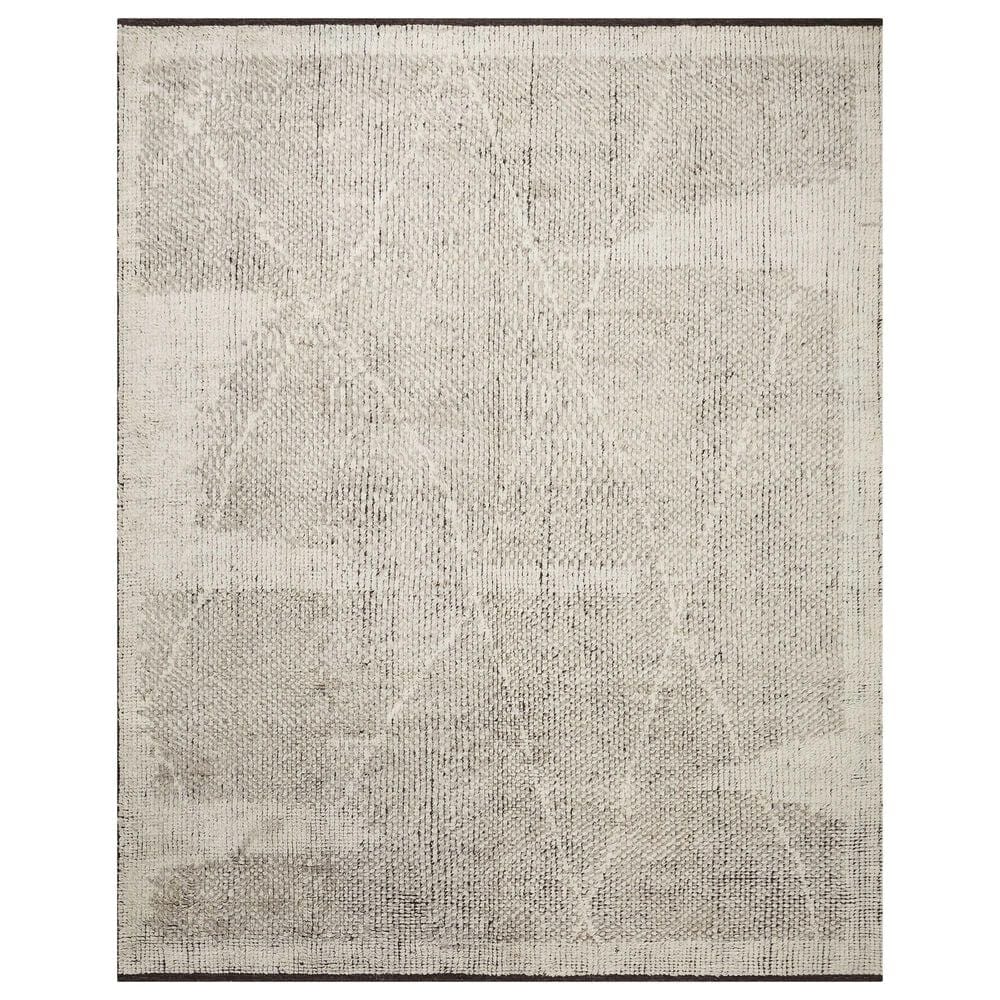 Amber Lewis x Loloi Gwyneth 8" x 10" Ivory and Taupe Area Rug, , large