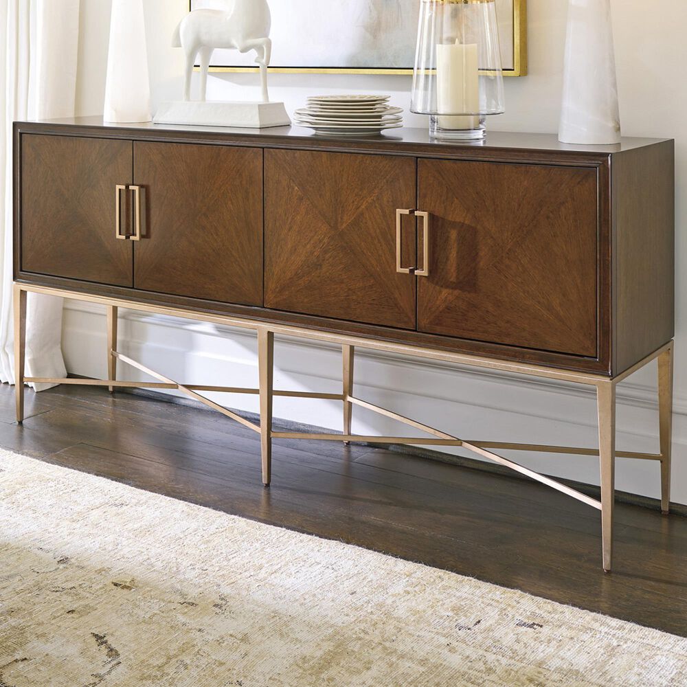 Lexington Furniture Stratford Sideboard in Chester and Rose Gold, , large