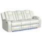 Mayberry Hill Carlo Power Reclining Sofa in Pebble Oyster, , large
