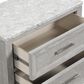 New Heritage Design Fiona 5-Piece Queen Bedroom Set in Mist Gray, , large