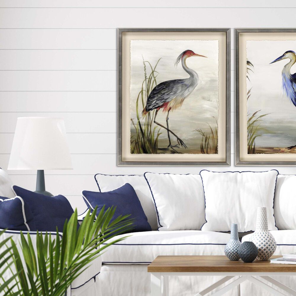 Paragon 34" x 43" Heron Study in Grey, , large