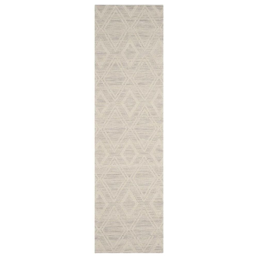 Safavieh Marbella 2"3" x 8" Silver and Ivory Runner, , large