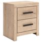 Ashley Sanginlane 2-Drawer Nightstand in Tan, , large