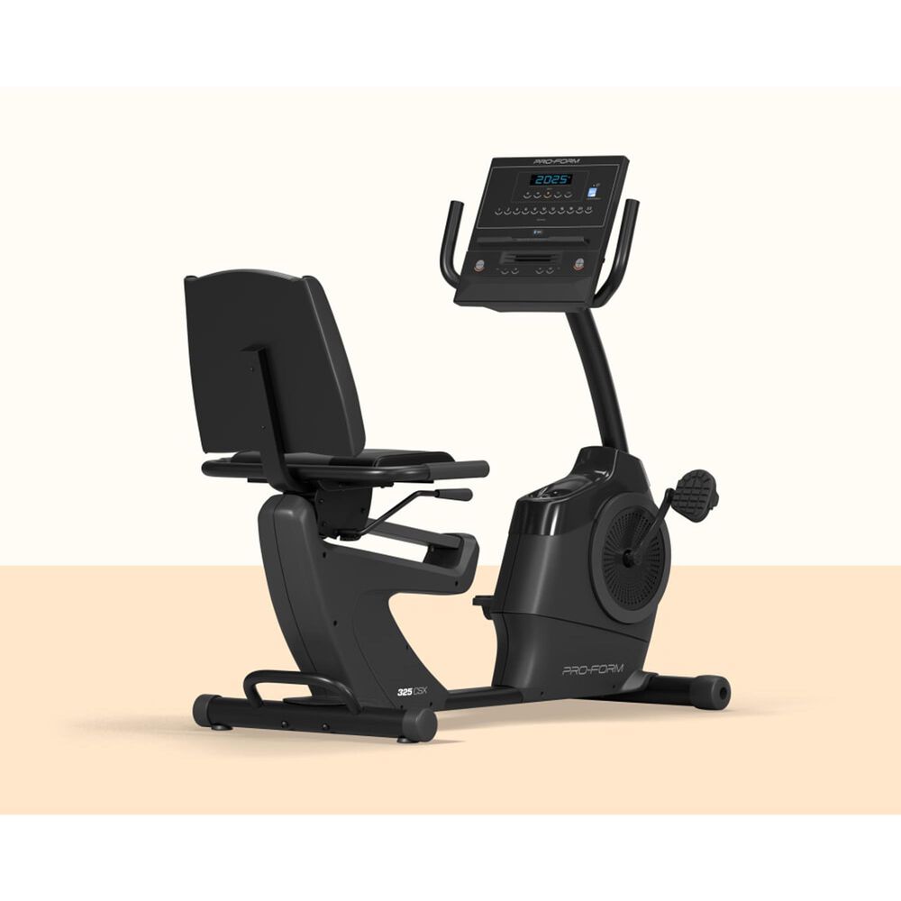 NordicTrack 325 CSX Recumbent Exercise Bike in Black, , large