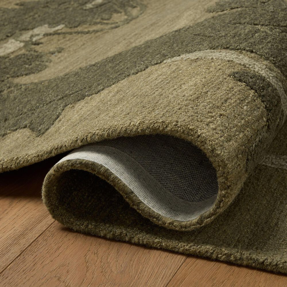 Loloi Romi Green and Forest 7'9" x 9'9" Area Rug, , large