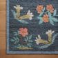 Rifle Paper Co. x Loloi Rosa Hawthorne 5" x 7"6" Navy Area Rug, , large