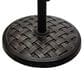Walker Edison Weave Patio Umbrella Base in Antique Bronze, , large
