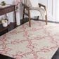 Safavieh Micro-Loop 4" x 6" Pink and Beige Area Rug, , large