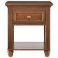 Baby Cache Montana 1-Drawer Nightstand in Brown Sugar, , large