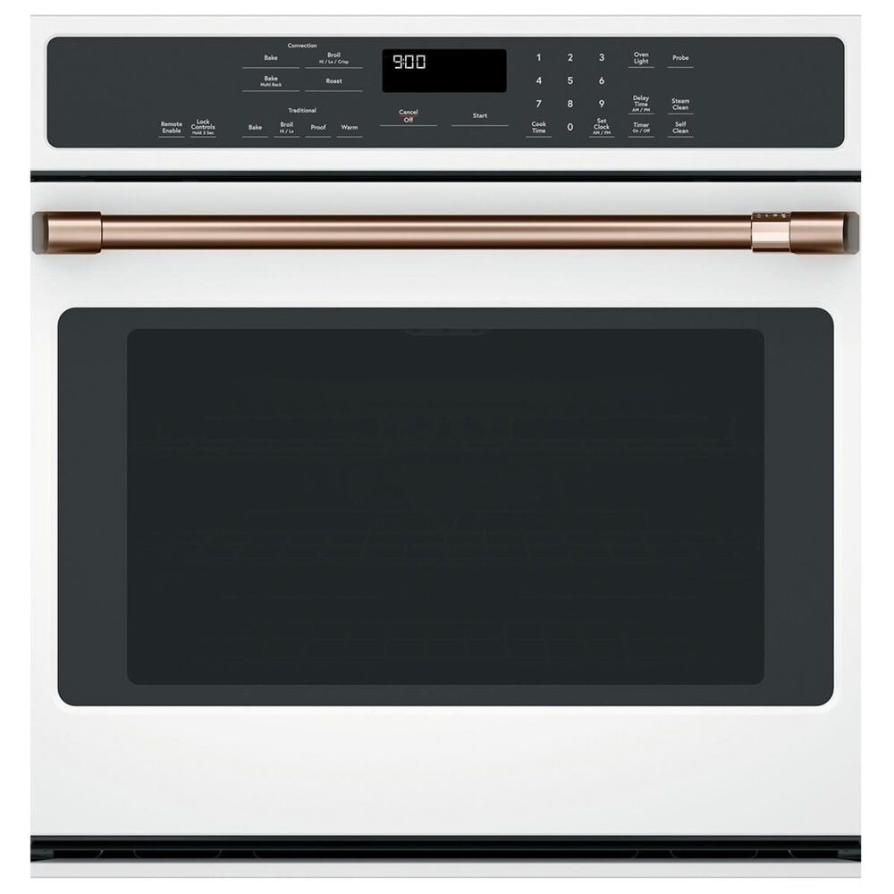 Cafe Handle Kit for Single Wall Oven in Brushed Copper, , large
