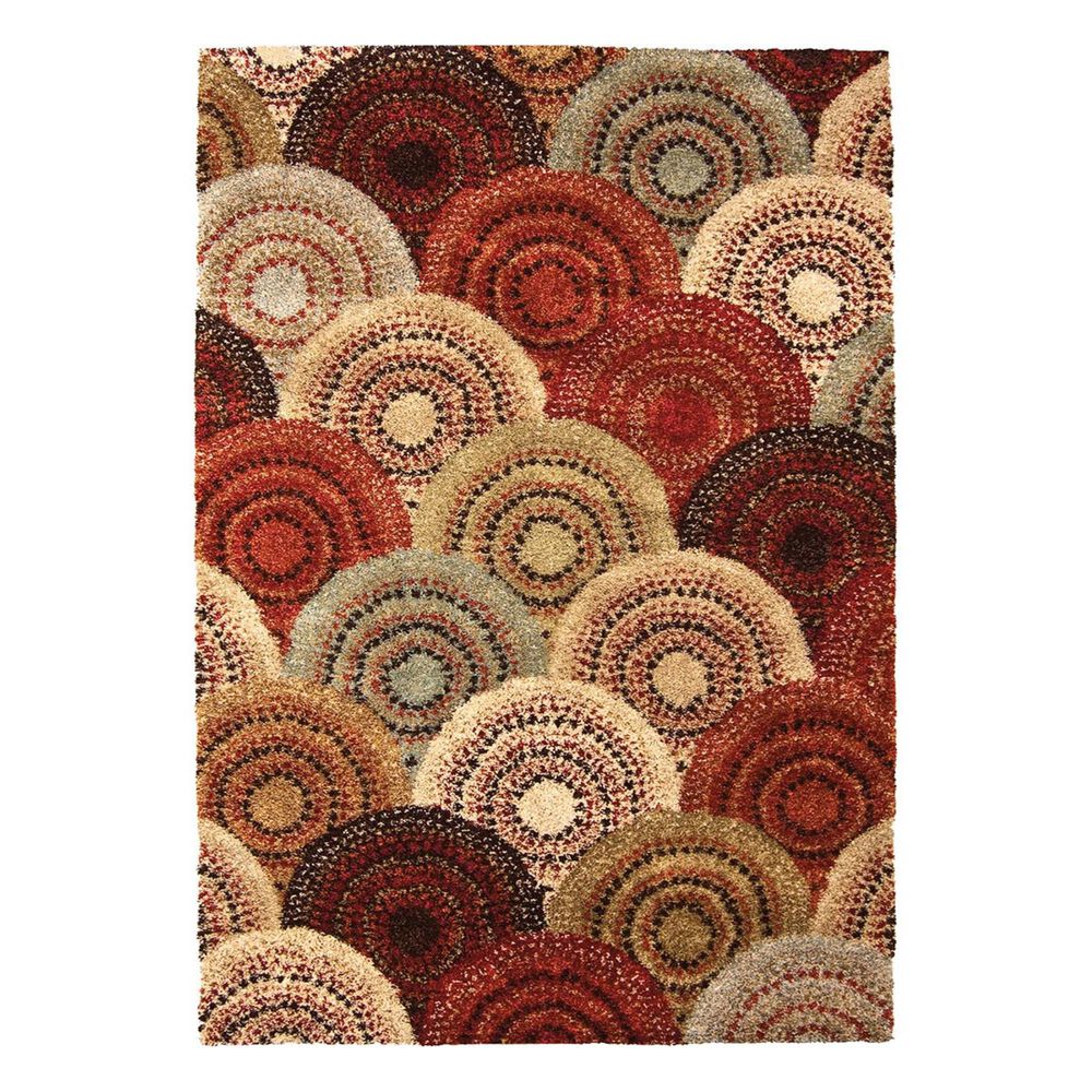 Orian Wild Weave 1615 Parker 5.25" X 7.50" Multi, , large