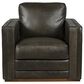 Sienna Designs Leather Accent Chair in Westerwood Smoke, , large