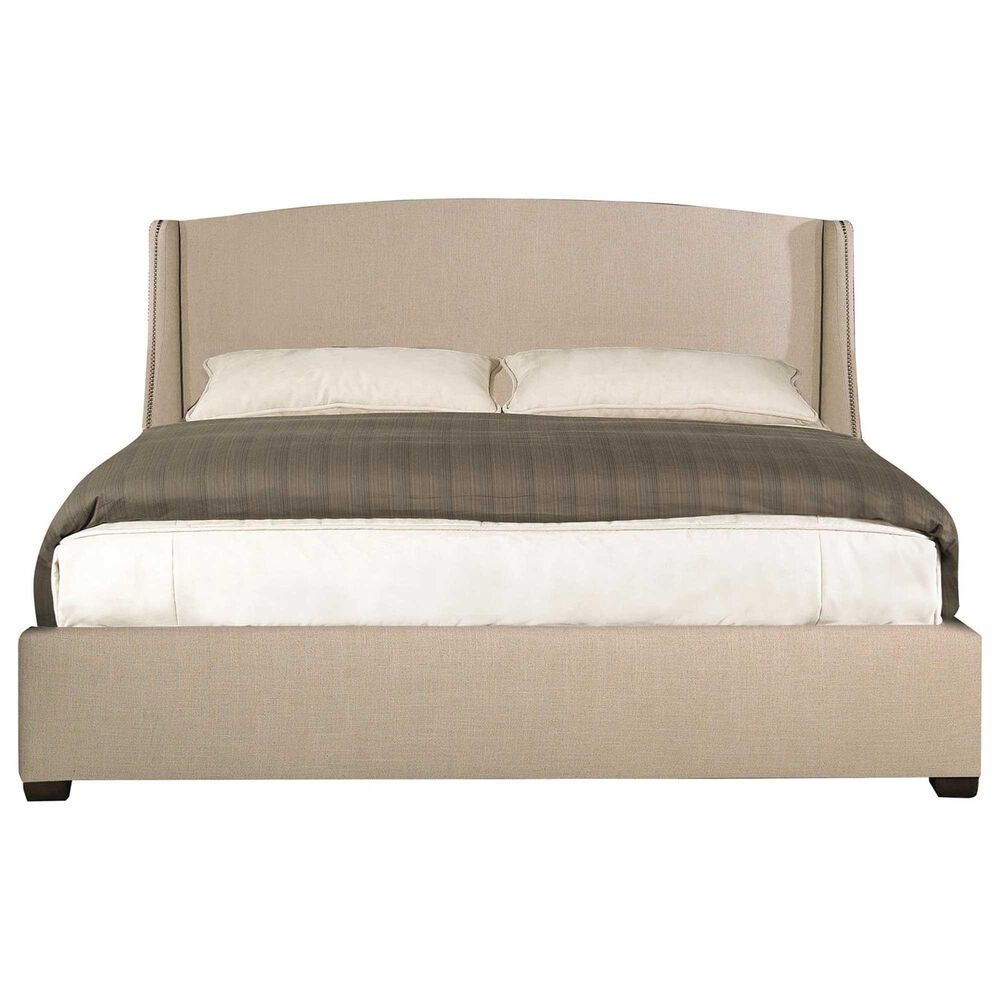 Bernhardt Cooper Queen Upholstered Bed in Beige, , large