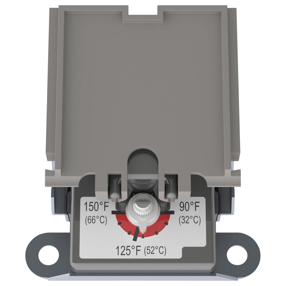 GE Appliances 36-Gallon Top Port Lowboy Electric Water Heater in Gray, , large
