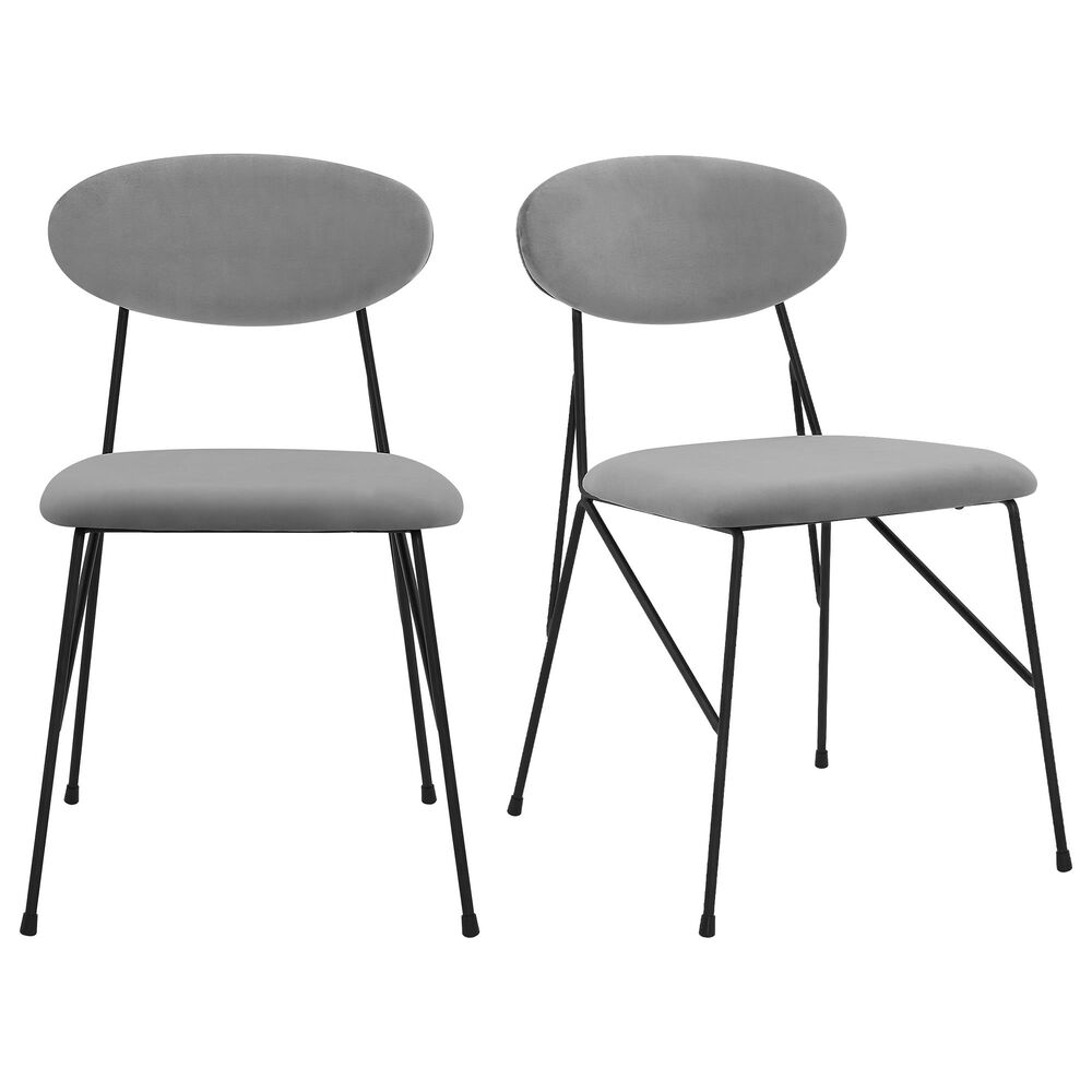 Blue River Alice Dining Chair in Grey (Set of 2), , large