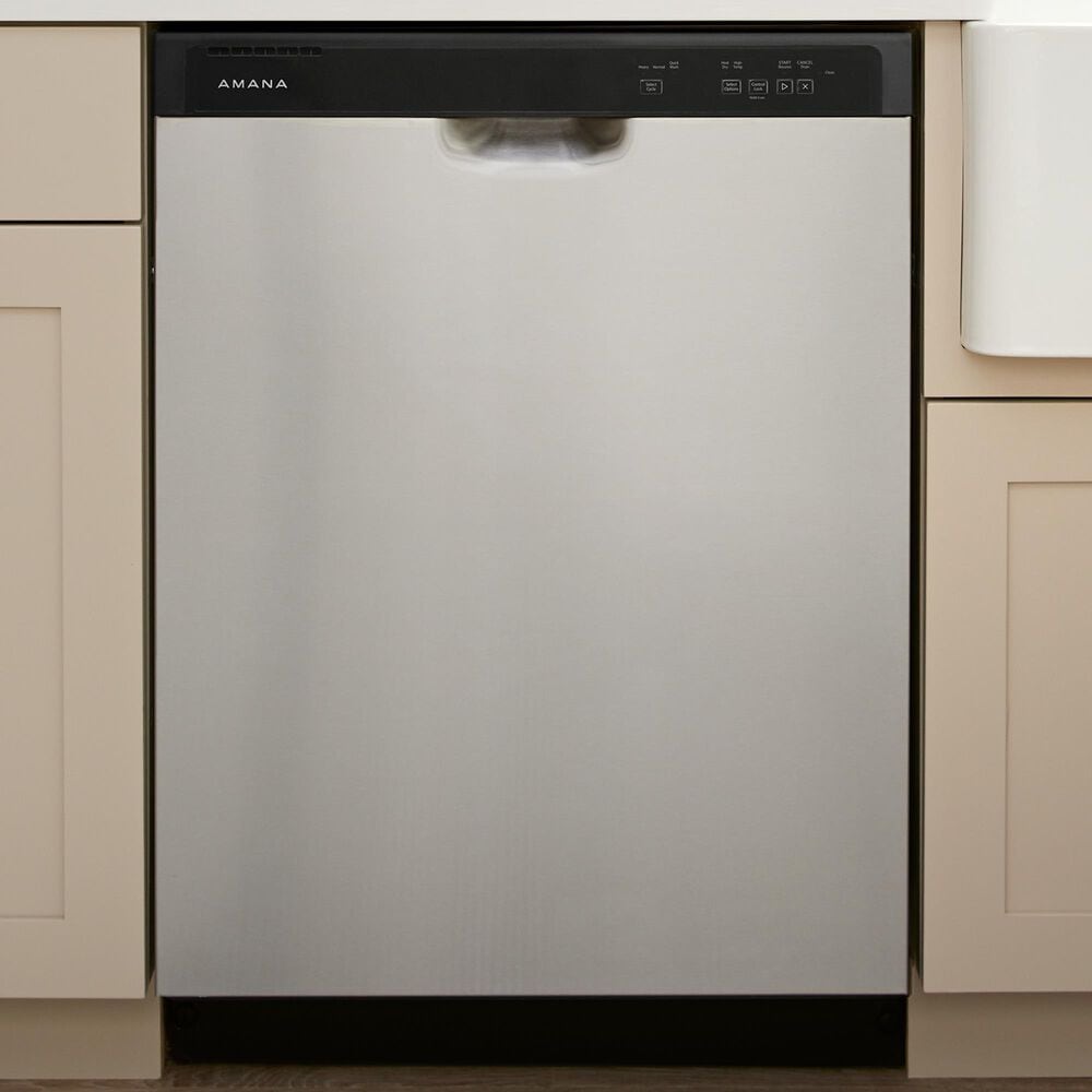 Amana 24&quot; Built-In Dishwasher with Midnight Interior in Stainless Steel, , large
