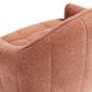 Jennifer Taylor Home Louie 30.5" Modern Dog Sofa Bed with Bone Pillow in Spice Orange, , large