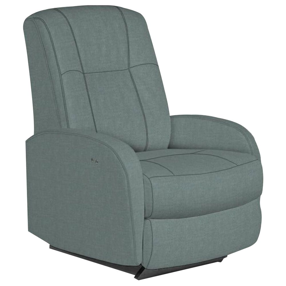 Best Home Furnishings Ruddick Power Rocker Recliner in Seaglass, , large