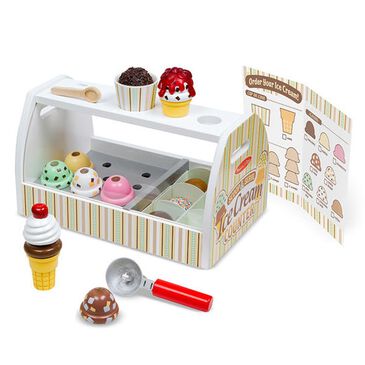 Melissa & Doug Scoop and Serve Ice Cream Counter, , large