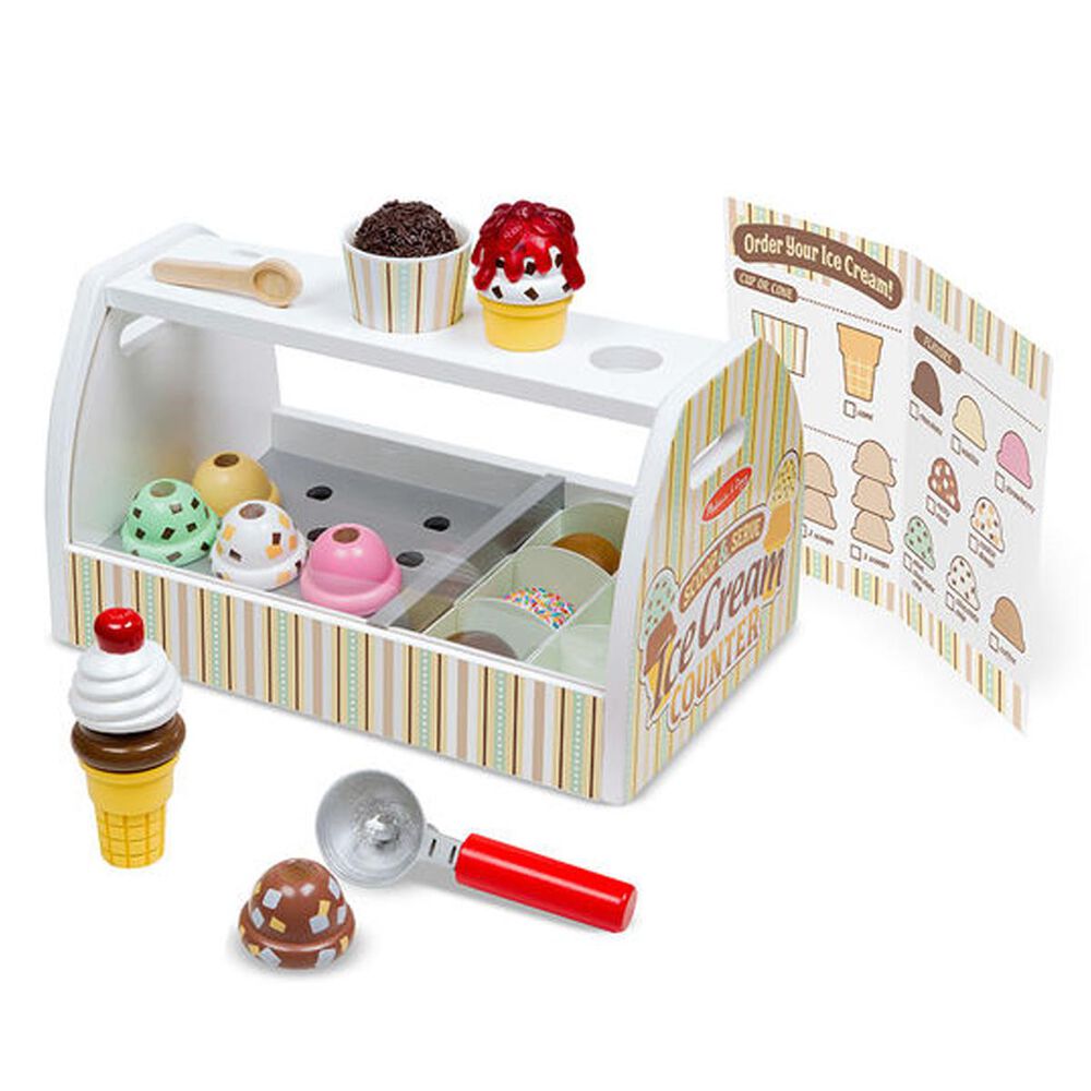 Melissa and Doug Scoop & Serve Ice Cream Counter 19286 NEW!