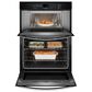 Whirlpool 30" Self-Cleaning Microwave Wall Oven Combo in Stainless Steel, , large