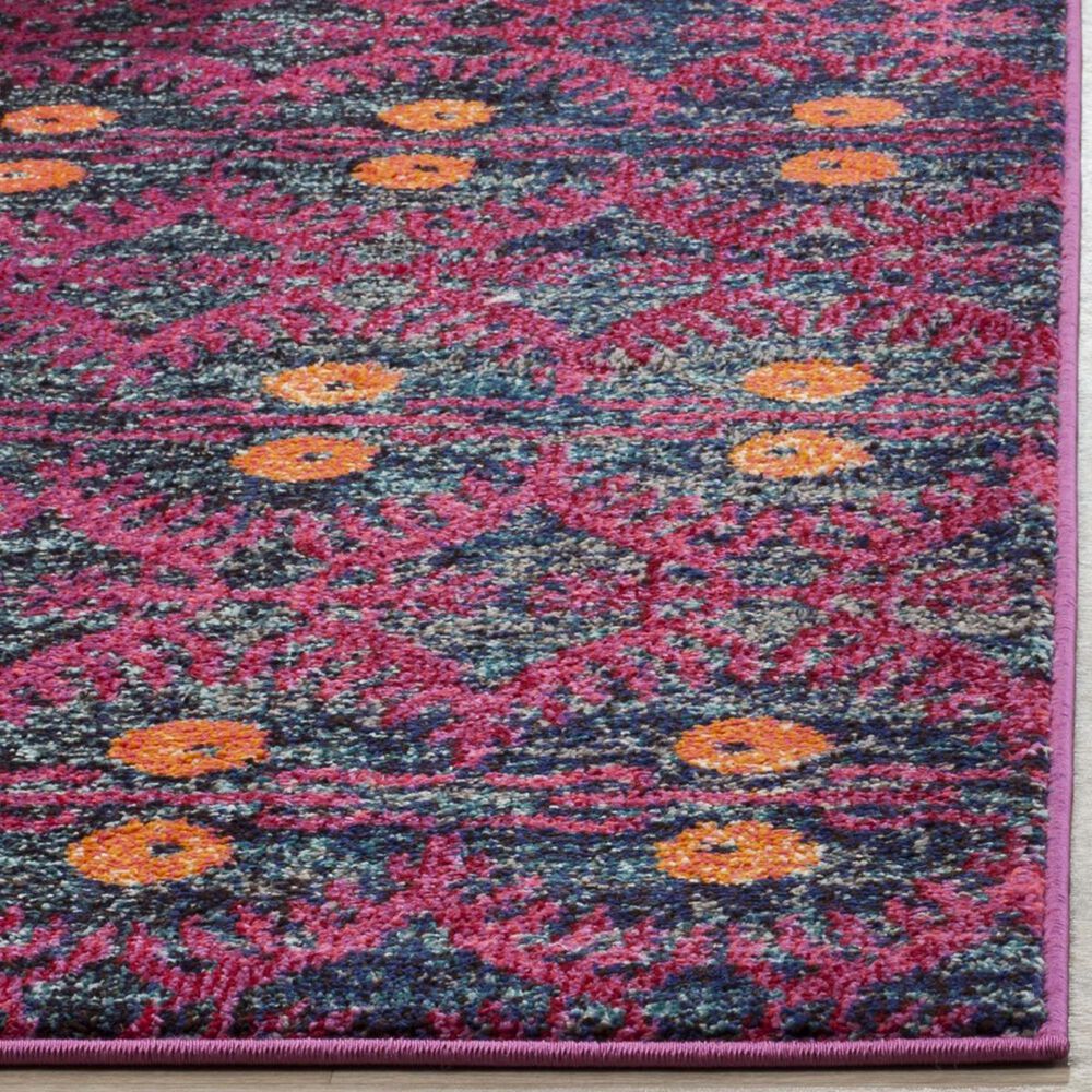 Safavieh Monaco MNC213D-210 2&#39;2&quot; x 10&#39; Pink/Multi Runner, , large