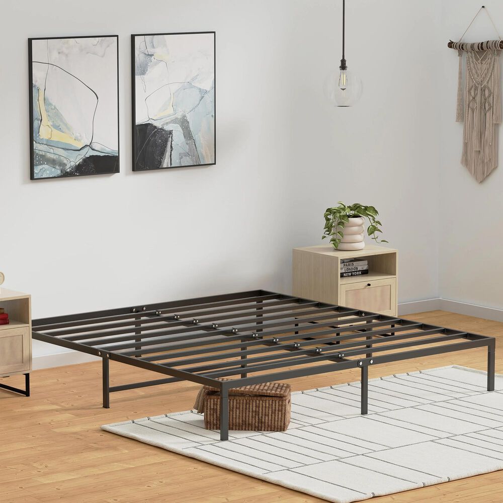 Glideaway Deluxe Queen Platform Base in Matte Black, , large