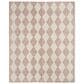 Nourison Positano Geometric Beige 7" x 10" Indoor/Outdoor Area Rug, , large
