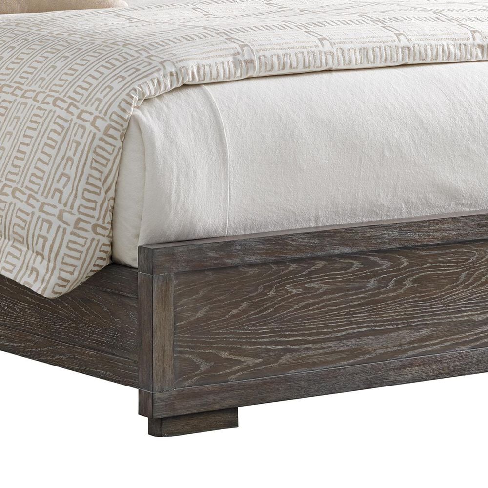 Lexington Furniture Santana Gramercy Upholstered Queen Bed in Gray, , large