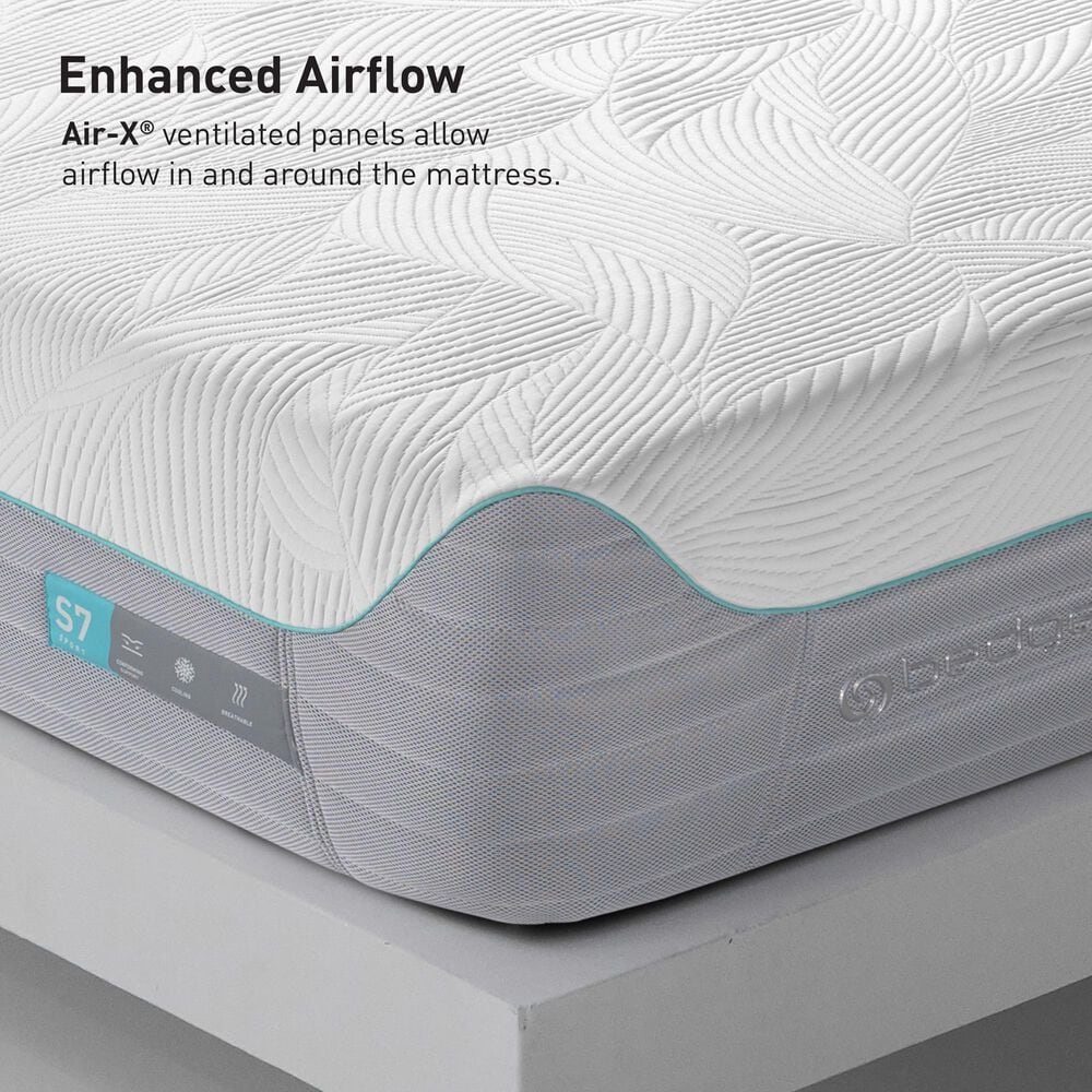 Bedgear S7 LSX Plush Twin XL Mattress in a Box, , large