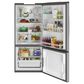 GE Appliances 21 Cu. Ft. Bottom-Freezer Refrigerator with Optional Icemaker in Fingerprint Resistant Stainless Steel, , large