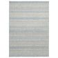 Central Oriental Melbourne Dracus 5" x 7" Vanilla and Lagoon Area Rug, , large