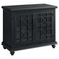 Martin Svensson Home Cassandra Small Spaces TV Stand in Antique Black, , large