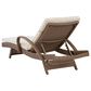 Ashley Laguna Heights Patio Chaise Lounge with Cushion in Beige, , large
