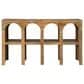 Ashley Luzmanacy Console Sofa Table in Natural Brown, , large