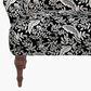 Rifle Paper Co Crafted by Cloth and Company Bristol Chair in Canopy Black/Cream, , large