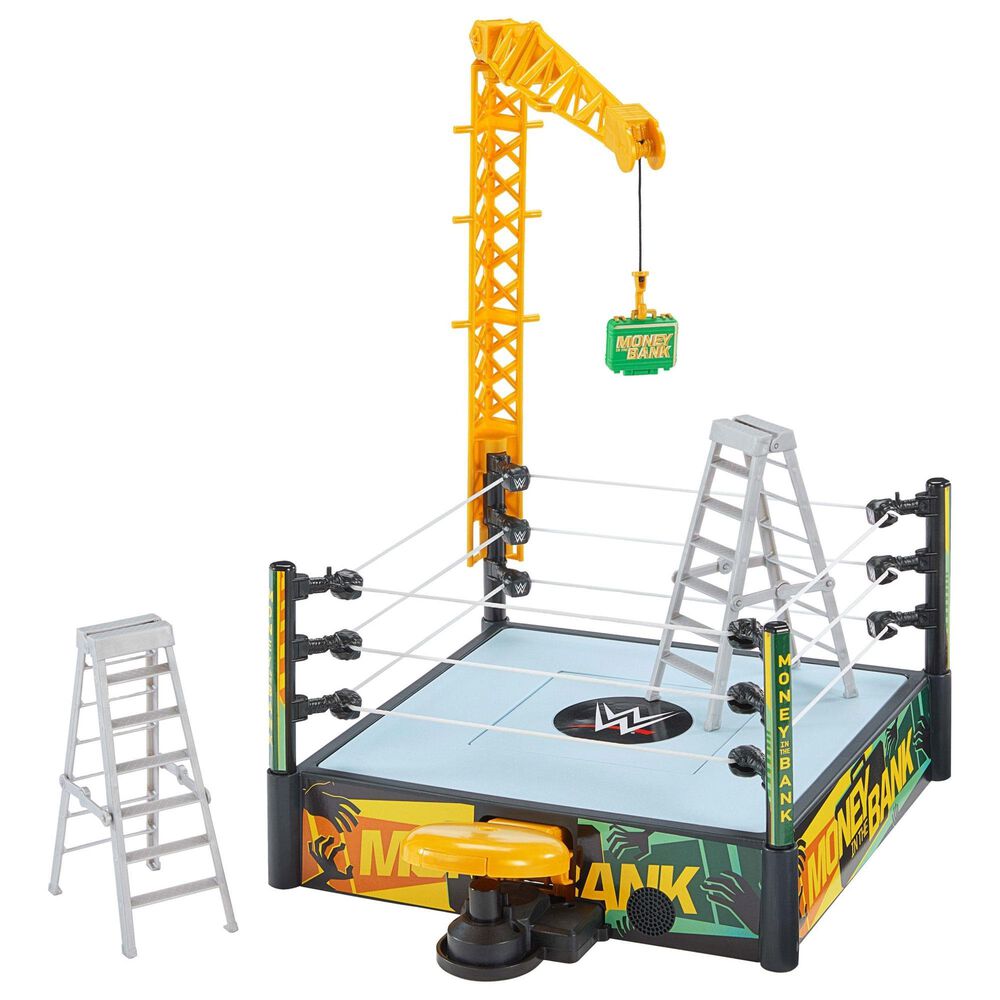 WWE Money in The Bank Cash-In Ring Playset in Multicolor, , large