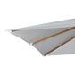 Four Hands Baska 7" x 9.8" Outdoor Rectangular Umbrella without Base in Arashi Salt, , large