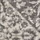 Feizy 3876F Kano Gray / Ivory 2"2" x 3" Area Rug, , large