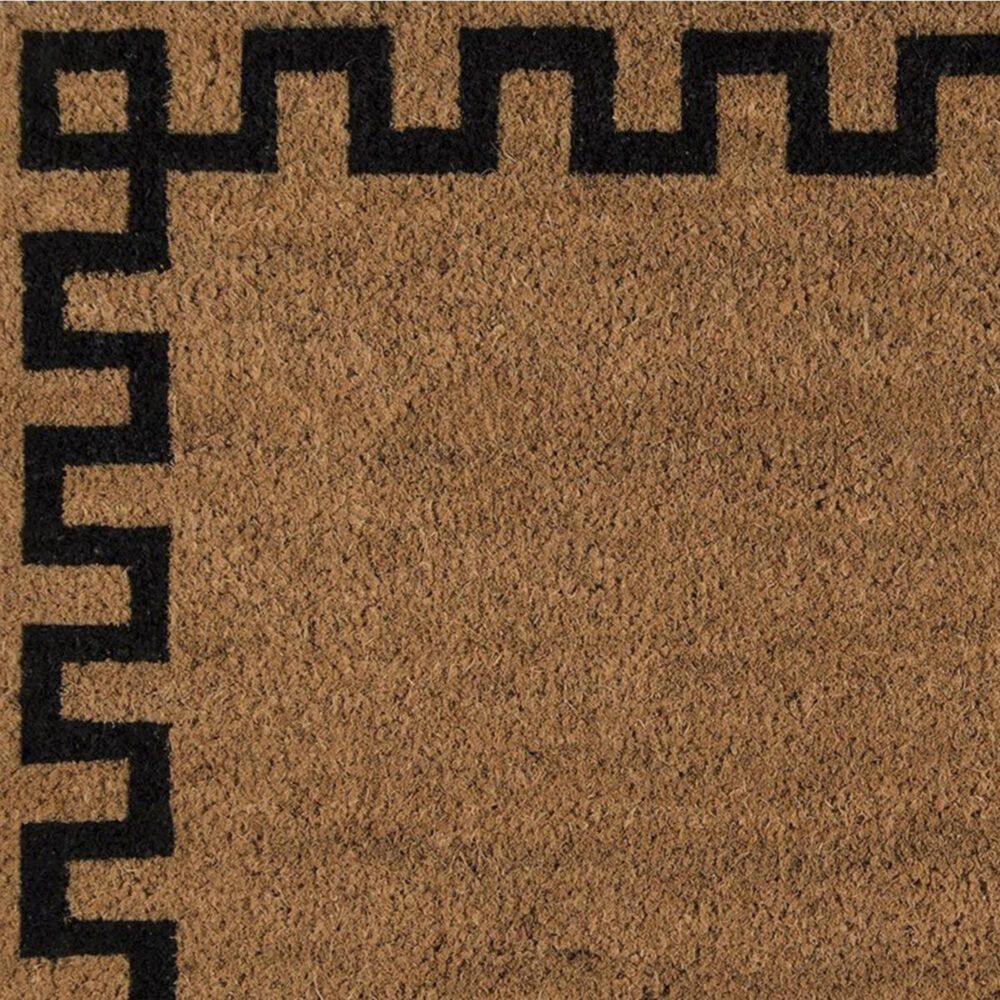 Momeni Erin Gates Park PAR-4 1&#39;6&quot; x 2&#39;6&quot; Natural Door Mat, , large