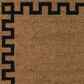 Momeni Erin Gates Park PAR-4 1"6" x 2"6" Natural Door Mat, , large