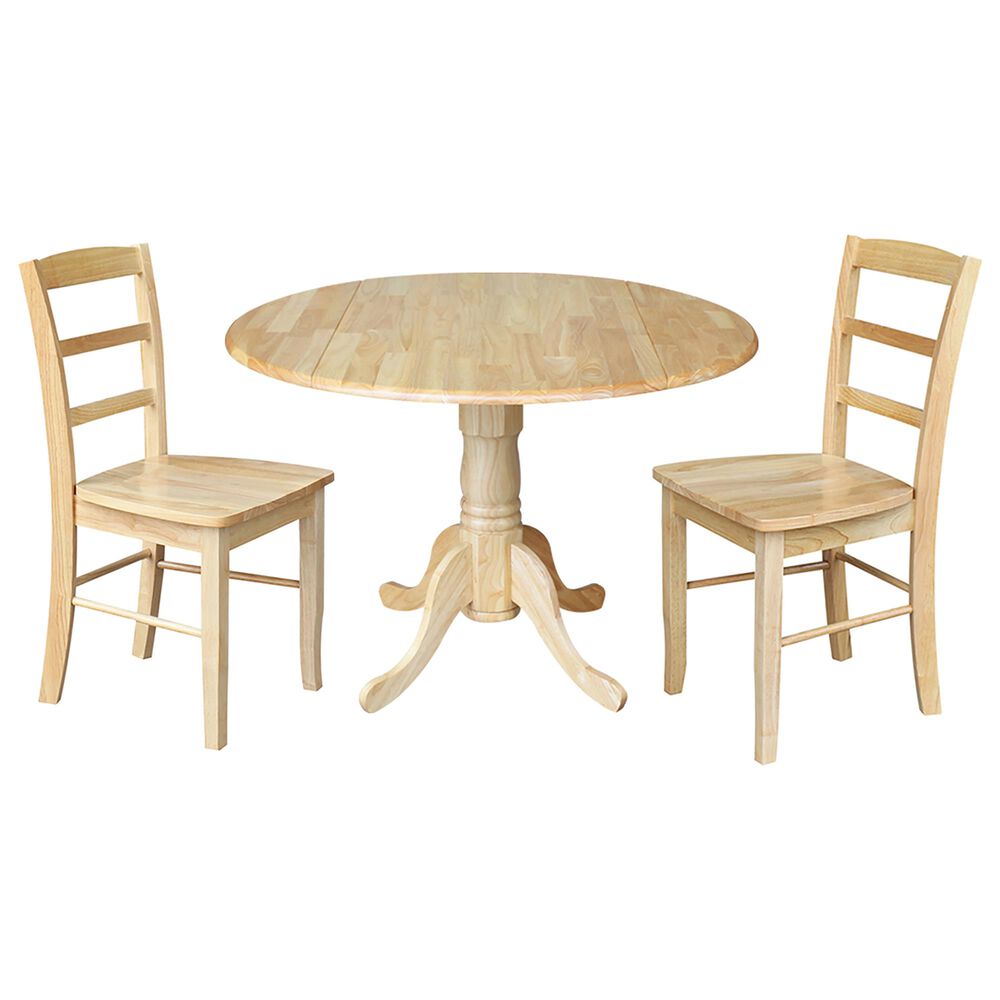 International Concepts Madrid 3-Piece Dining Set in Natural, , large