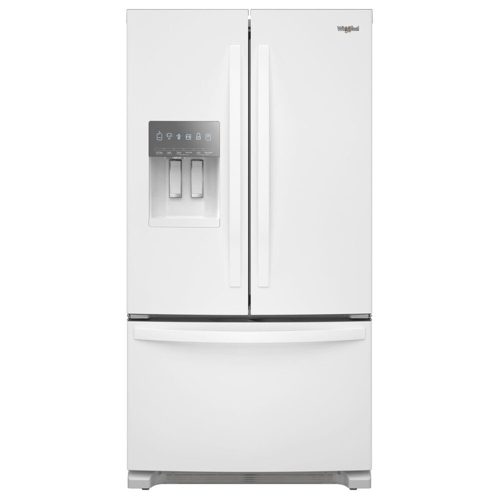 Whirlpool 24.7 Cu. Ft. French Door Refrigerator in White, , large