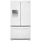 Whirlpool 24.7 Cu. Ft. French Door Refrigerator in White, , large