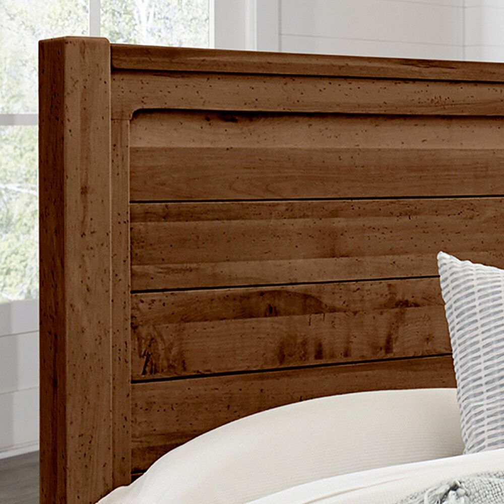 Viceray Collections Cool Rustic 3-Piece King Plank Bedroom Set with Storage in Amber, , large