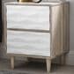 Modway Vespera 2 Drawer Nightstand in Oak White, , large